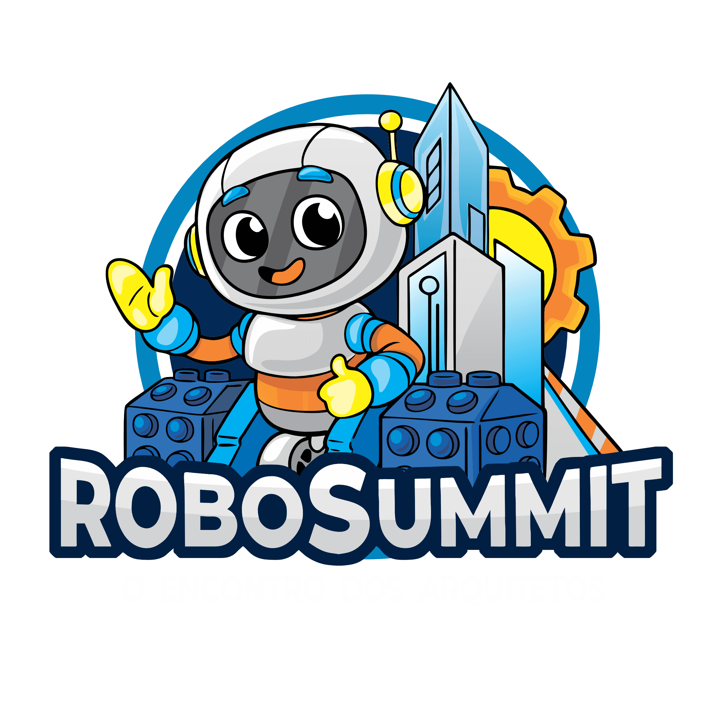 RoboSummit Mascot Logo Small